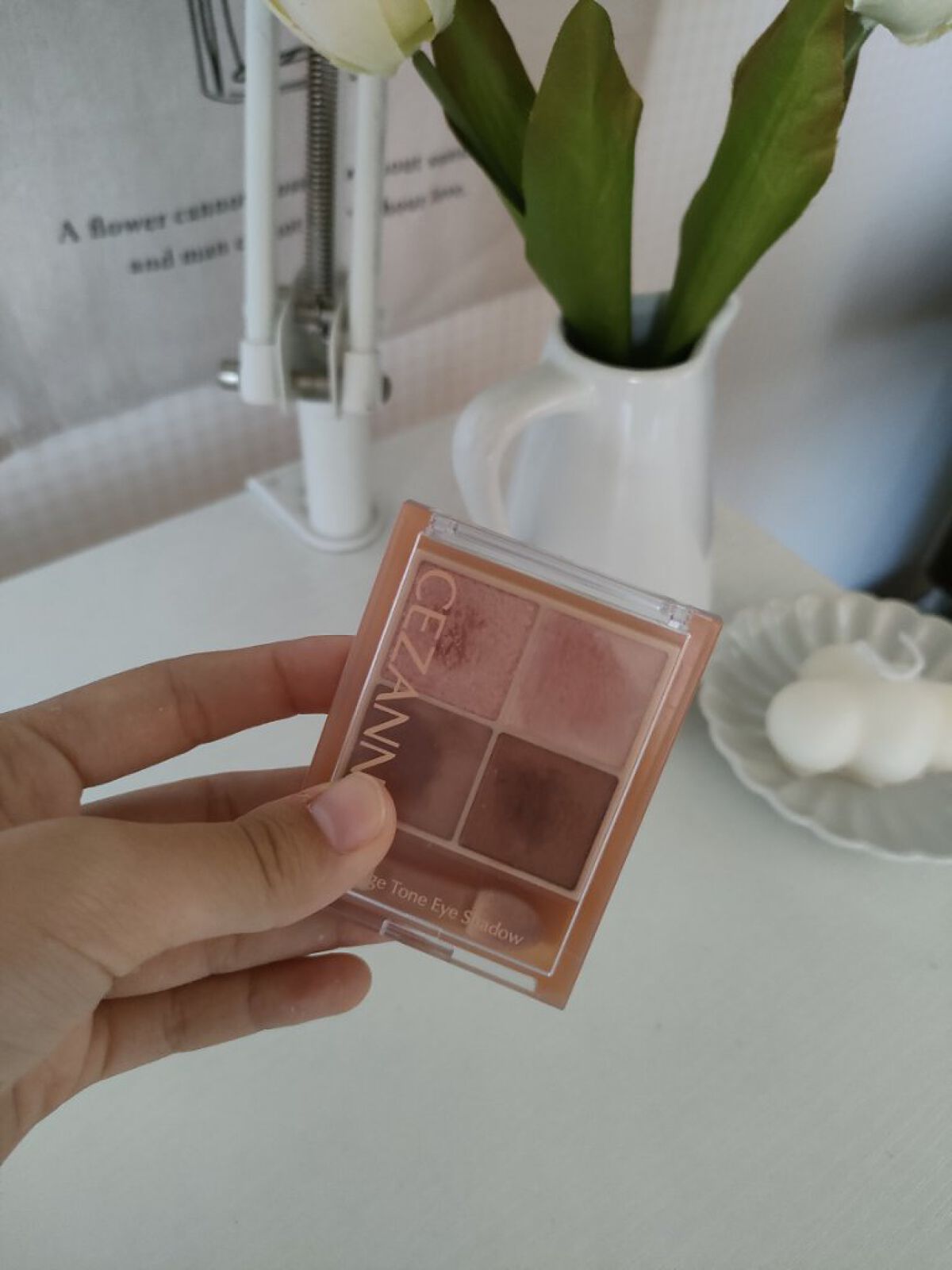 ベージュトーンアイシャドウ/CEZANNE/アイシャドウパレットを使ったクチコミ（1枚目）