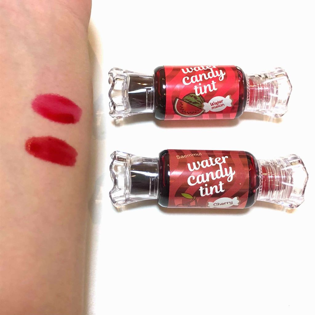 ウォーター キャンディー ティント/the SAEM/リップティントを使ったクチコミ（2枚目）