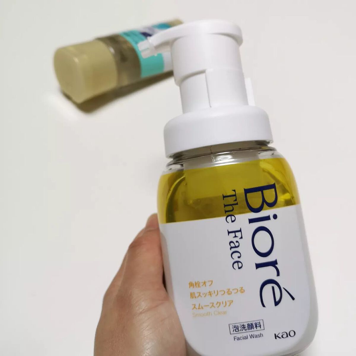 ビオレ ザフェイス 泡洗顔料 スムースクリア/ビオレ/泡洗顔を使ったクチコミ（1枚目）