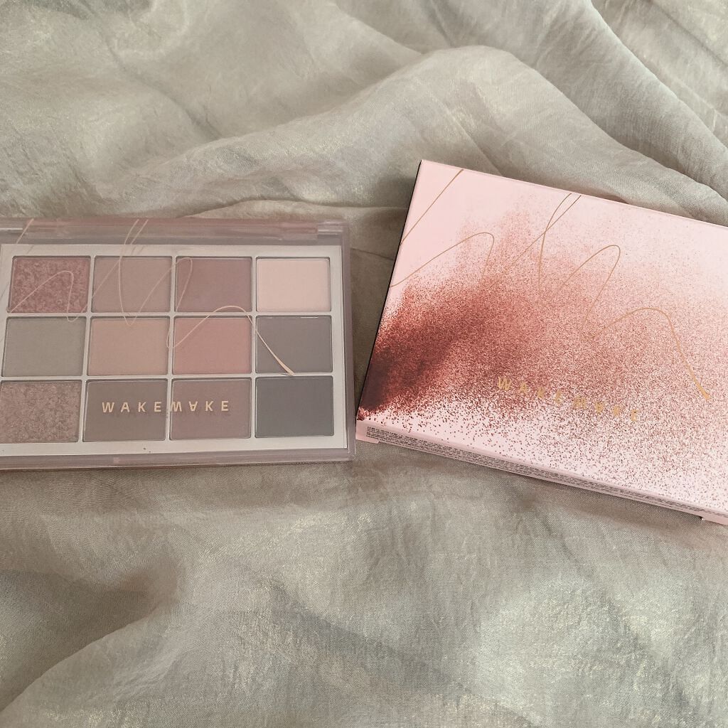 ソフトブラーリングアイパレット/wakemake/アイシャドウパレットを使ったクチコミ（1枚目）