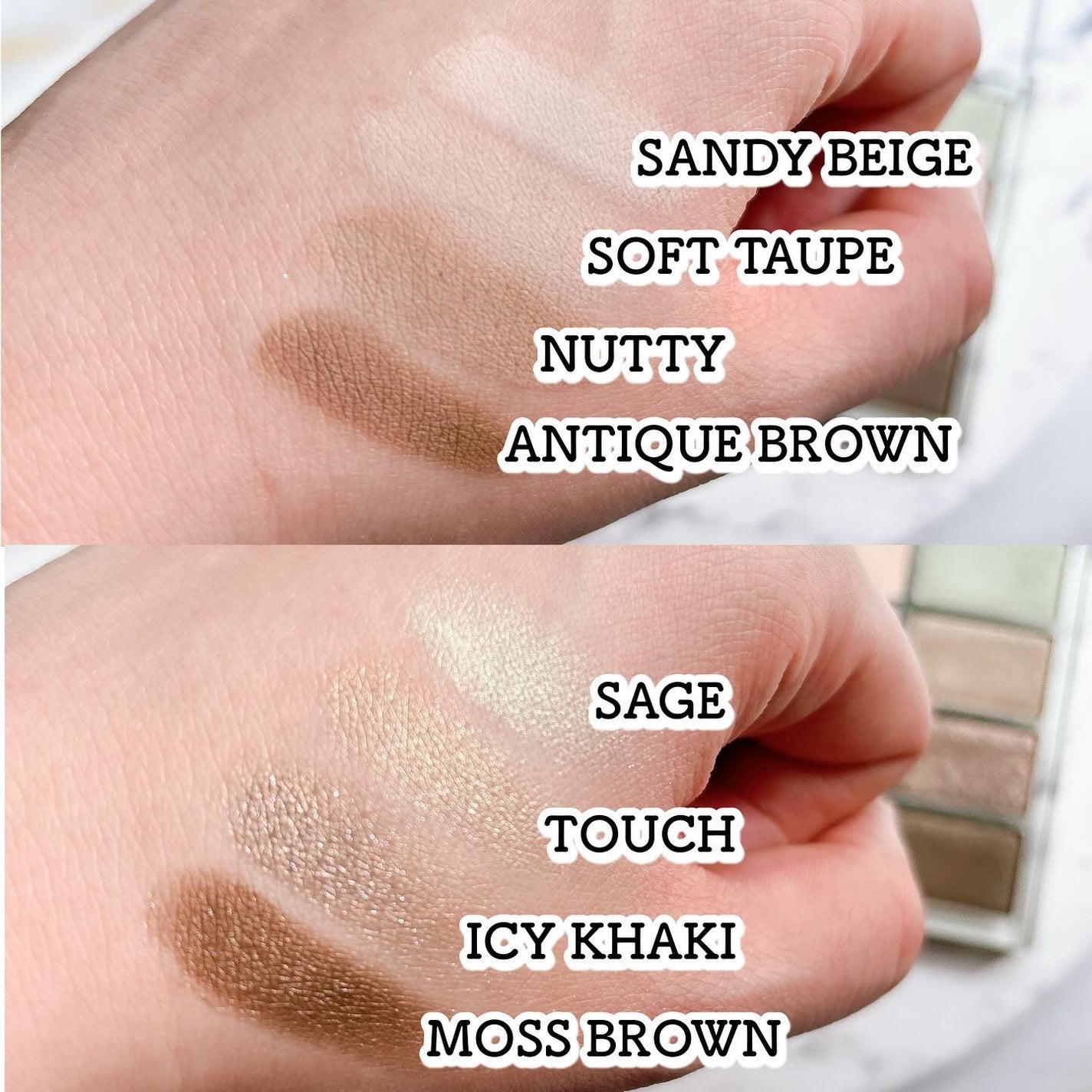 ソフトブラーリングアイパレット/wakemake/アイシャドウパレットを使ったクチコミ(5枚目)