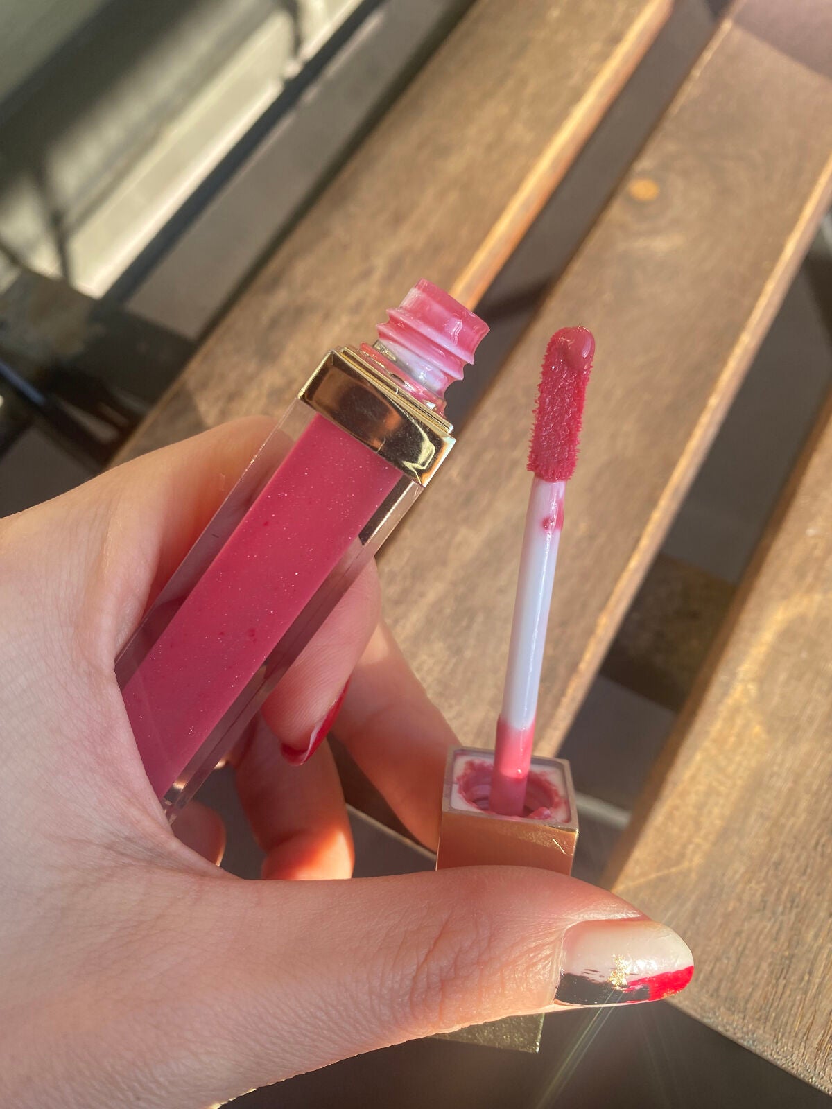 コンフォート リップオイル /CLARINS/リップグロスを使ったクチコミ(5枚目)