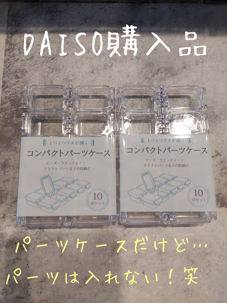 ビーズケース/DAISO/その他を使ったクチコミ（1枚目）
