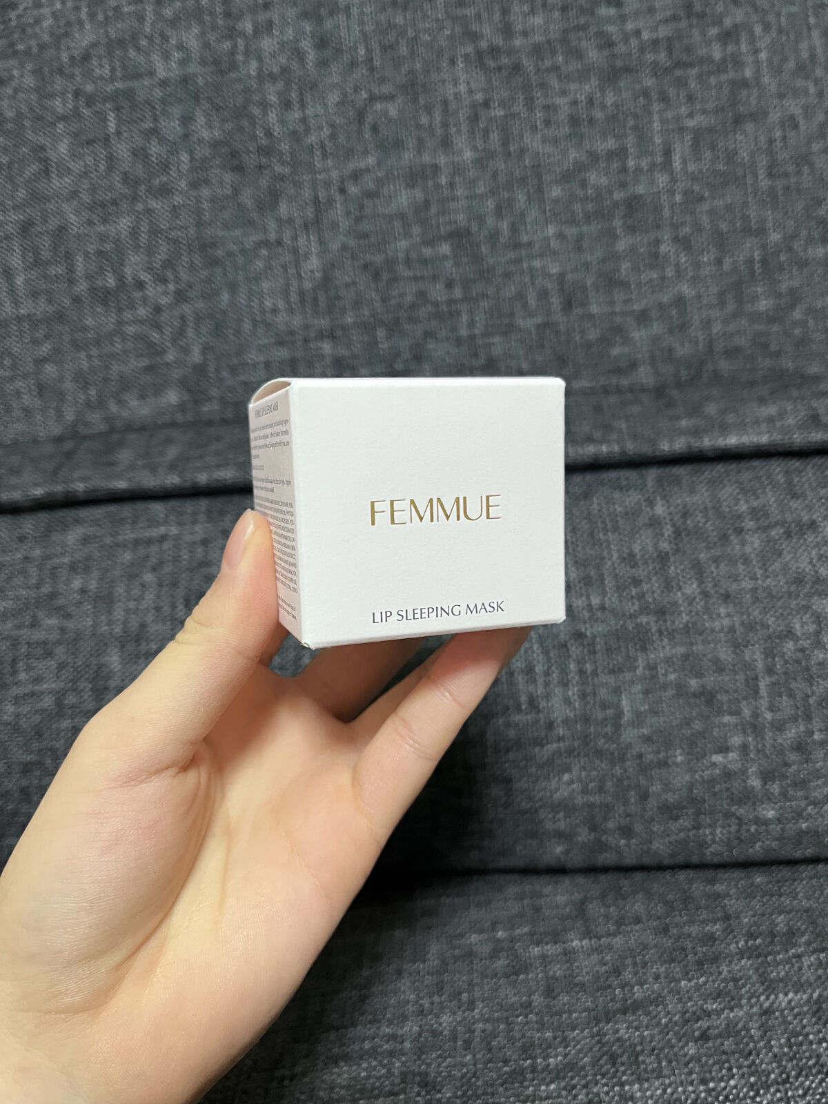 リップスリーピングマスク/FEMMUE/リップマスクを使ったクチコミ（2枚目）