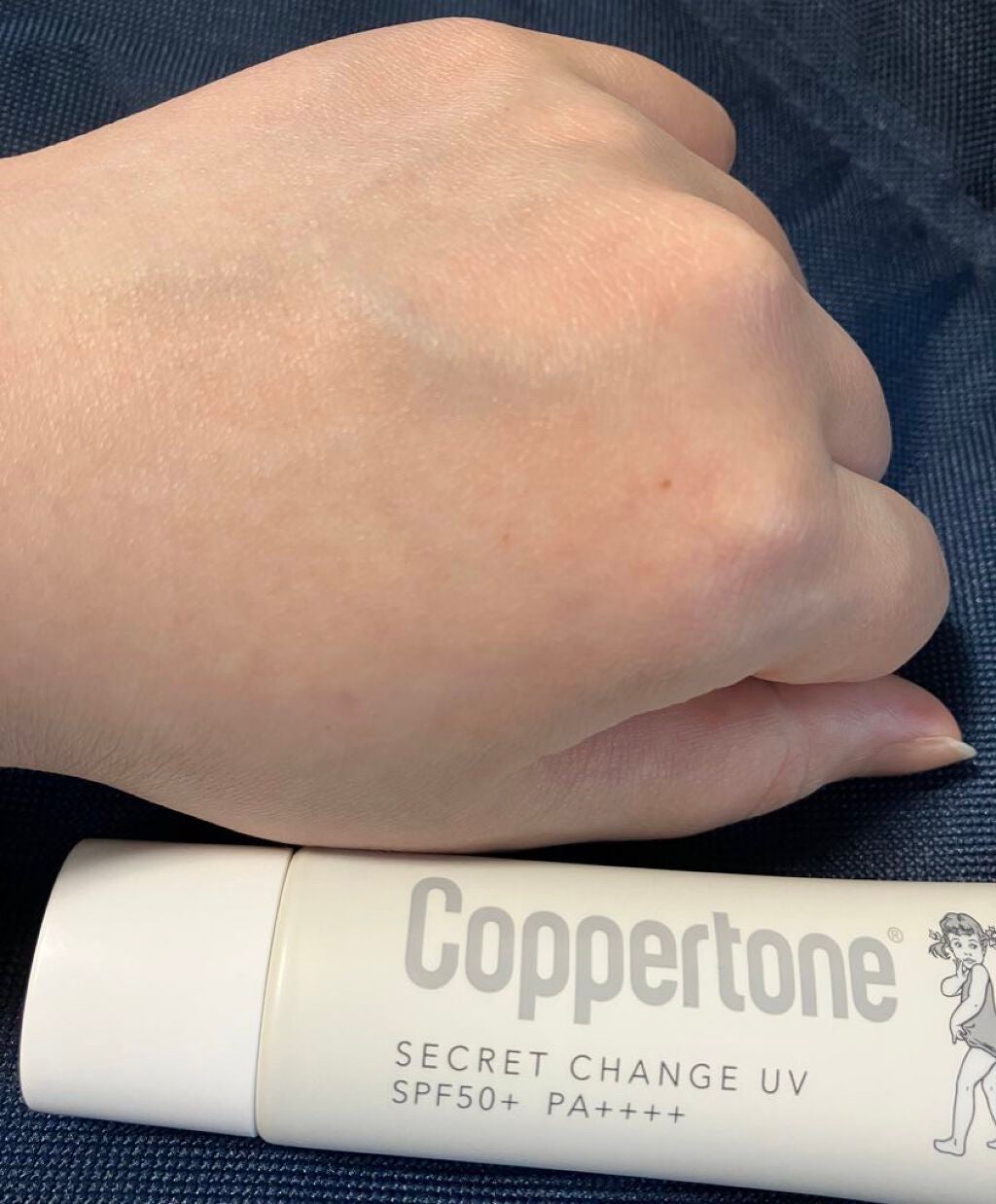 コパトーン シークレットチェンジUV マシュマロホワイト/コパトーン/日焼け止めクリームを使ったクチコミ(3枚目)