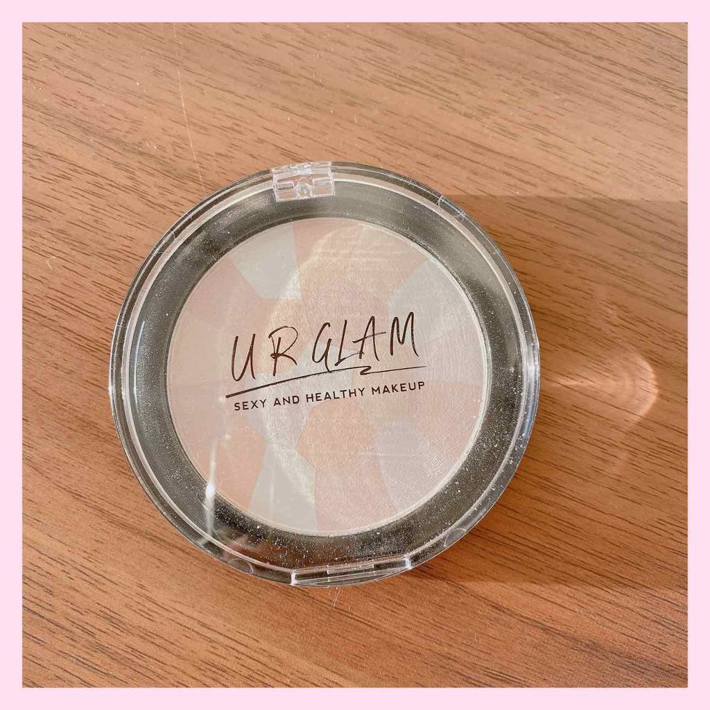 UR GLAM MARBLE FACE POWDER/U R GLAM/プレストパウダーを使ったクチコミ(1枚目)