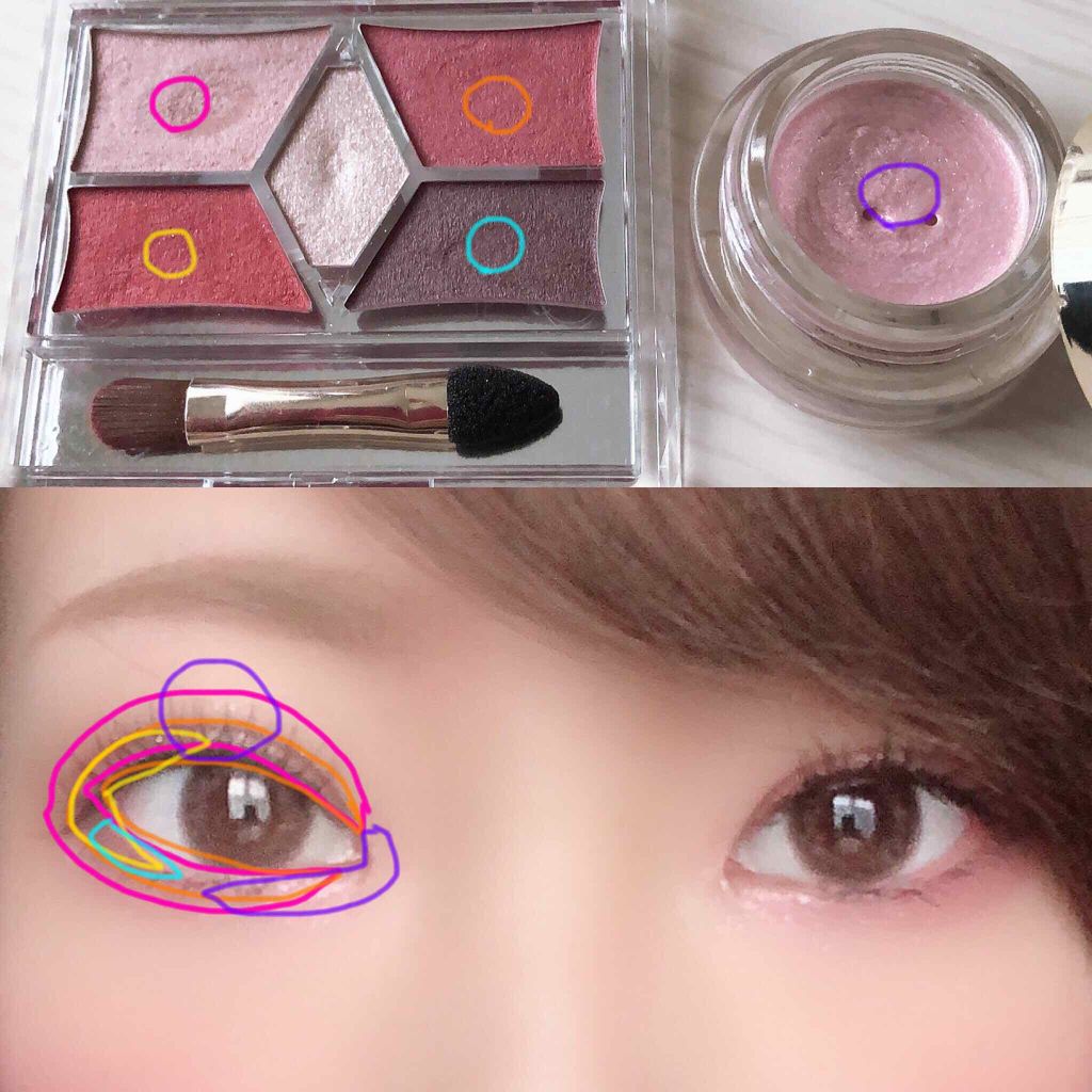 【旧品】パーフェクトスタイリストアイズ/キャンメイク/アイシャドウパレットを使ったクチコミ（2枚目）