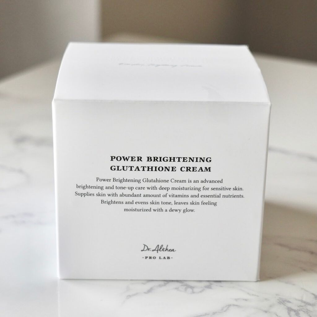パワーブライトニング グルタチオンクリーム/Dr.Althea/フェイスクリームを使ったクチコミ(5枚目)