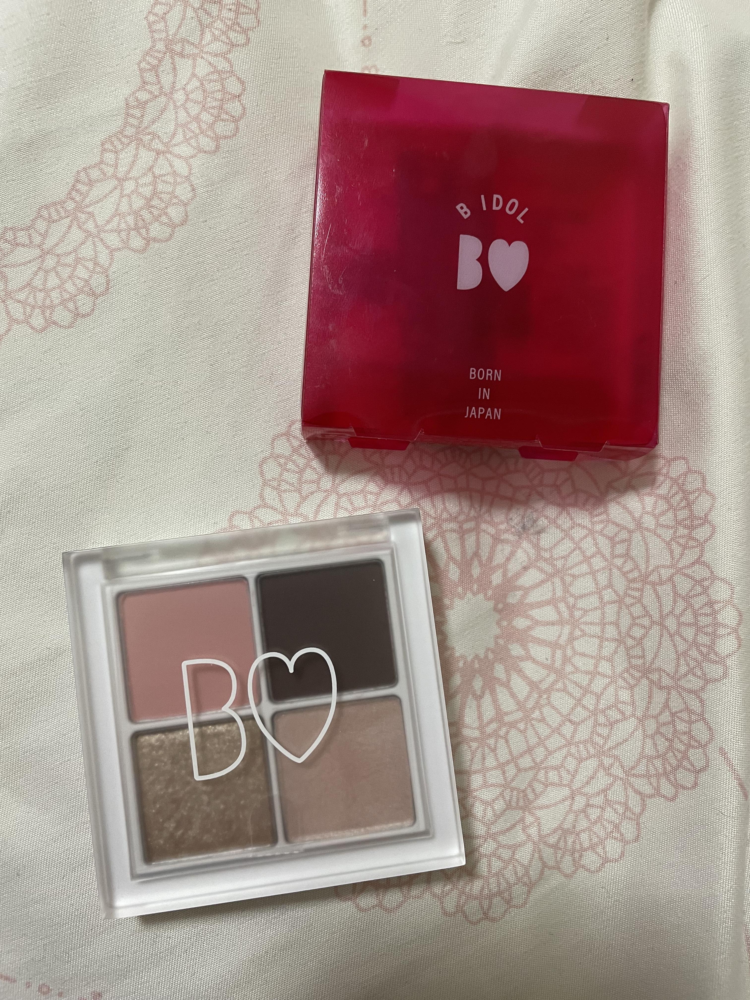 THE アイパレR/b idol/アイシャドウパレットを使ったクチコミ（2枚目）