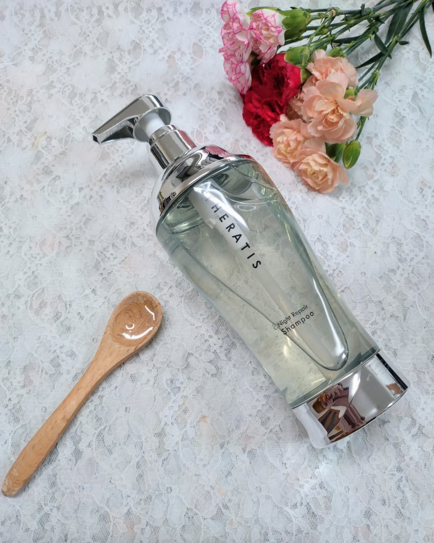 THERATIS by mixim ナイトリペア シャンプー&トリートメント/THERATIS/市販シャンプーを使ったクチコミ（2枚目）