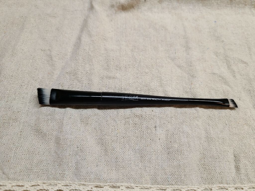 UR GLAM　DUO EYEBROW BRUSH A（デュオアイブロウブラシA）/U R GLAM/メイクアップキットを使ったクチコミ（1枚目）