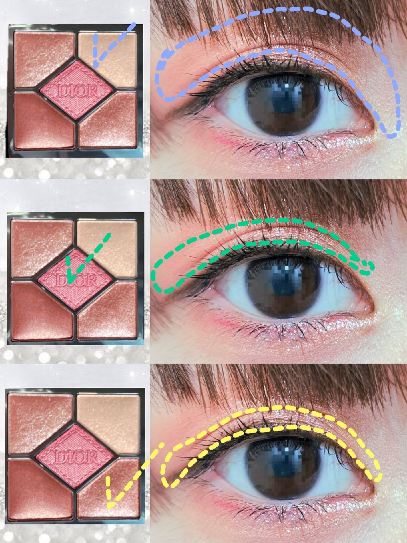 シピシピ グリッター イルミネーションライナー S/CipiCipi/リキッドアイライナーを使ったクチコミ(2枚目)