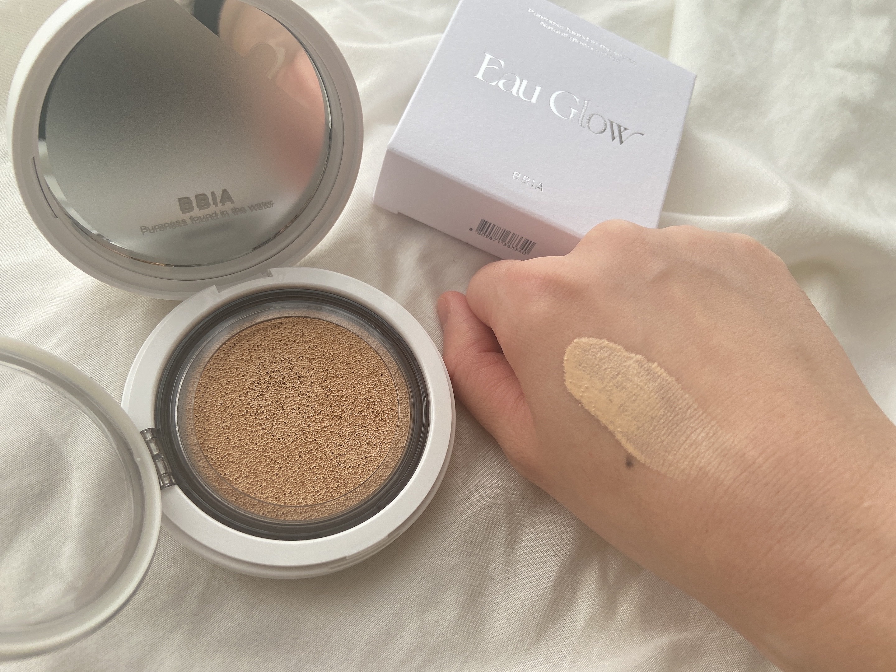 オーグロウクッション/BBIA/クッションファンデーションを使ったクチコミ（3枚目）