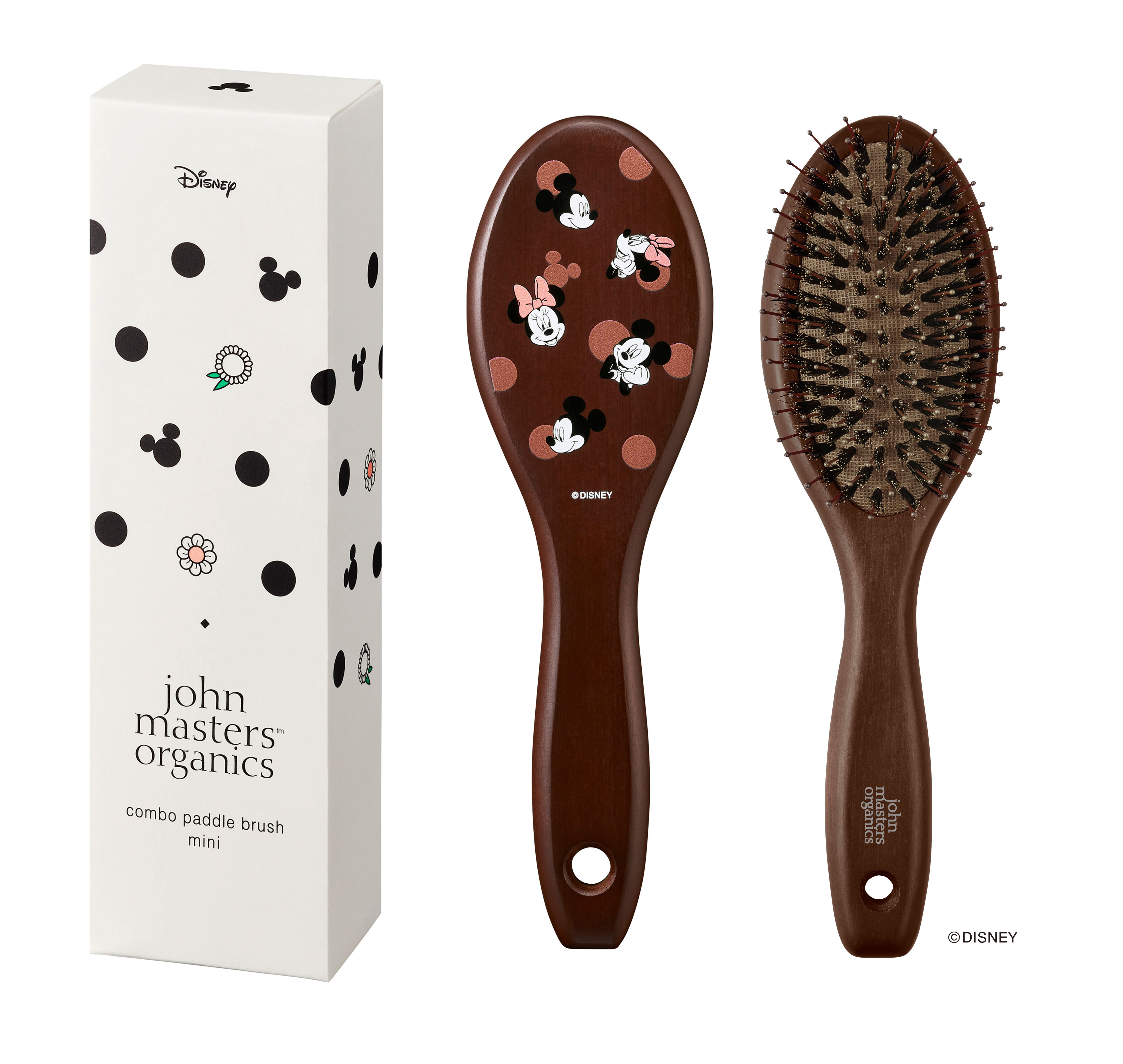 コンボパドルブラシ<ミッキー&フレンズ限定デザイン> コンボパドルブラシ（ミニ）