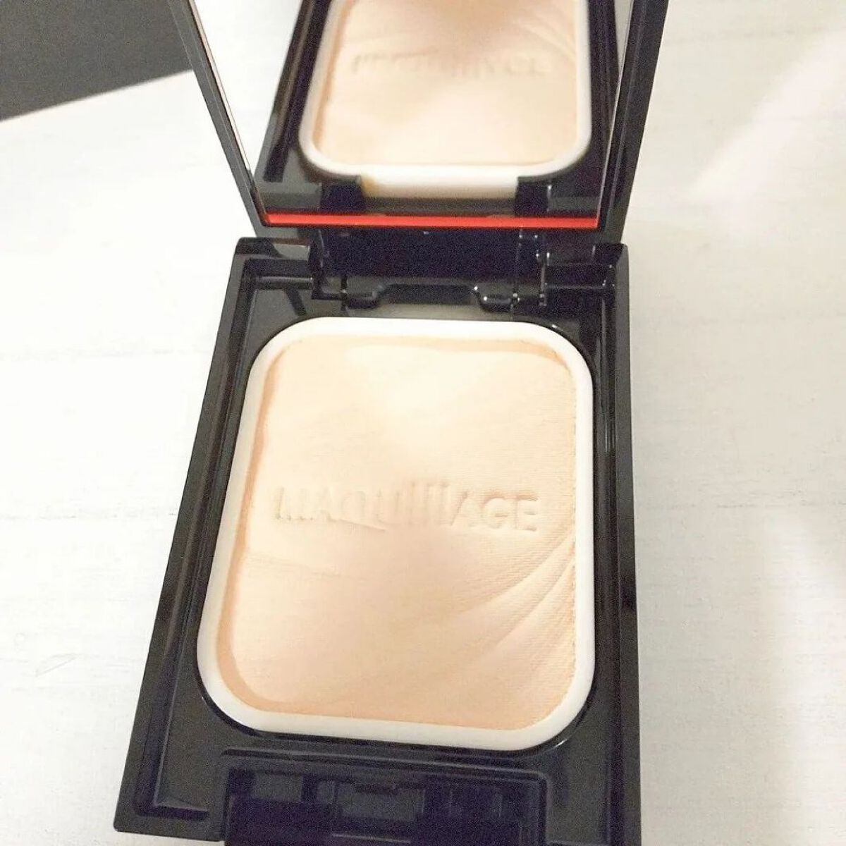 ドラマティックパウダリー EX/マキアージュ/パウダーファンデーションを使ったクチコミ（2枚目）