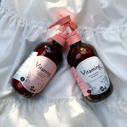 モイストシャンプー/トリートメント(タンジェリン&ジャスミンの香り)/Vitaming/市販シャンプーを使ったクチコミ(1枚目)