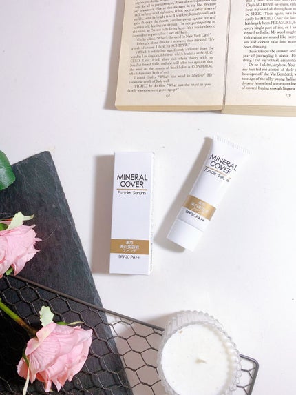 ミネラルカバー薬用美白ファンデセラム/ミリオナ化粧品/美容液を使ったクチコミ(2枚目)