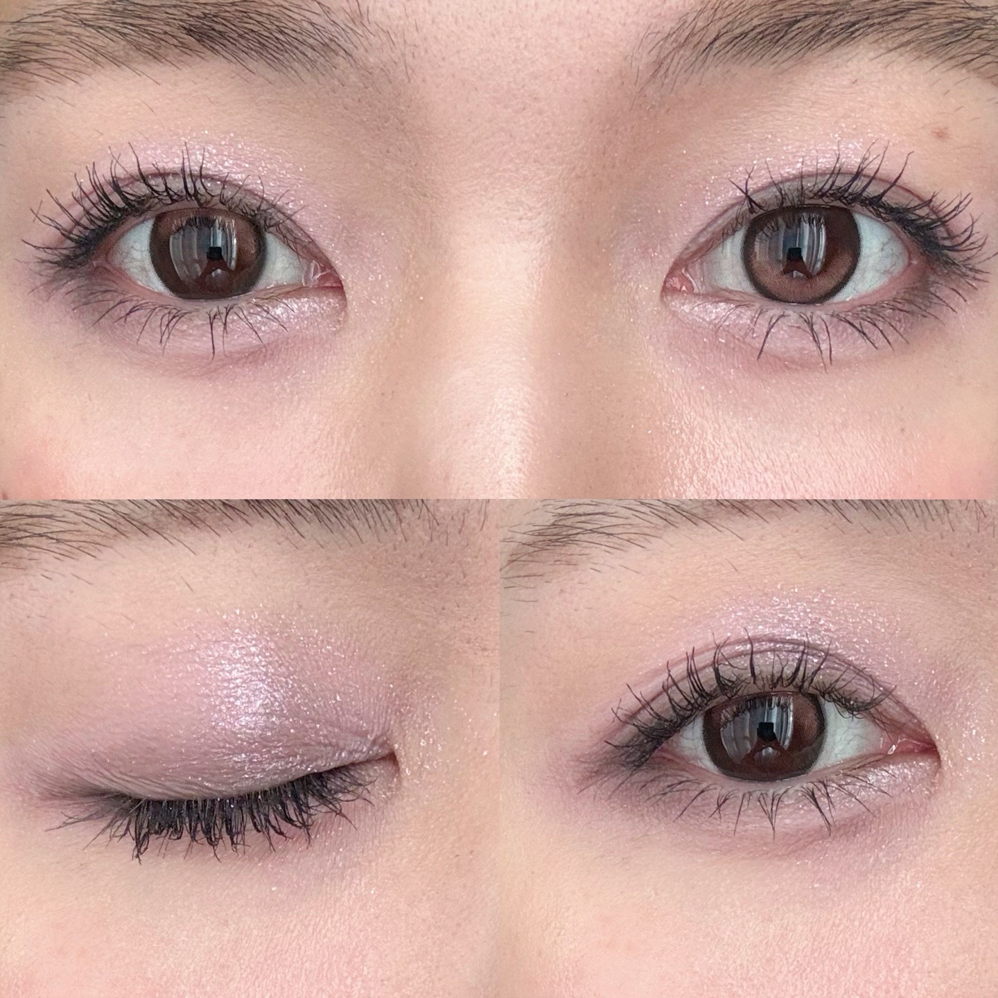 ソフトブラーリングアイパレット/wakemake/アイシャドウパレットを使ったクチコミ（3枚目）