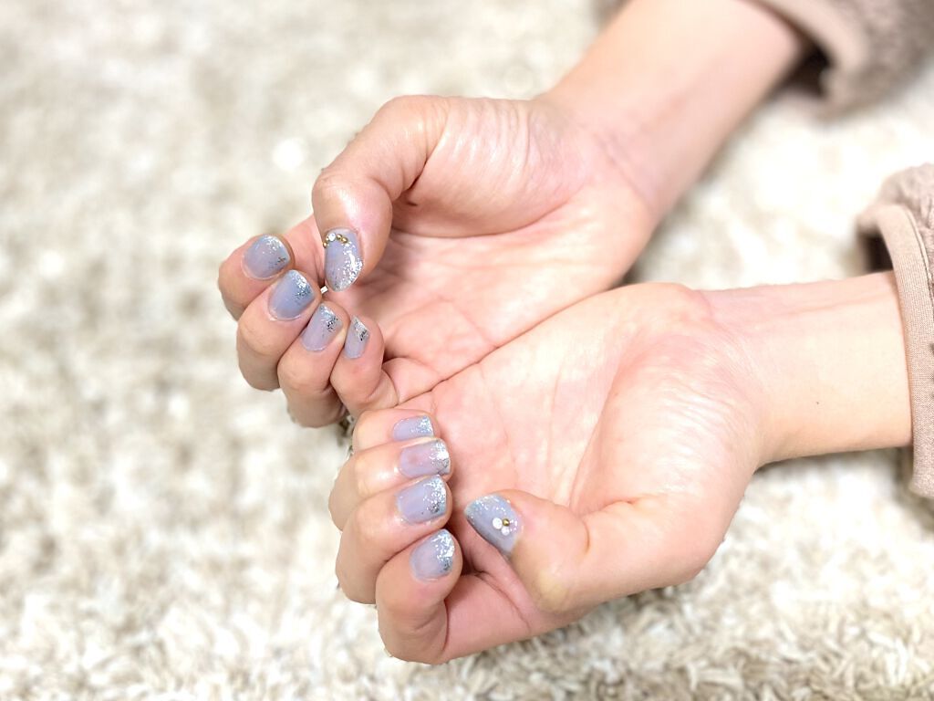 ジェルボリュームトップコート/キャンメイク/ネイルトップコートを使ったクチコミ（3枚目）