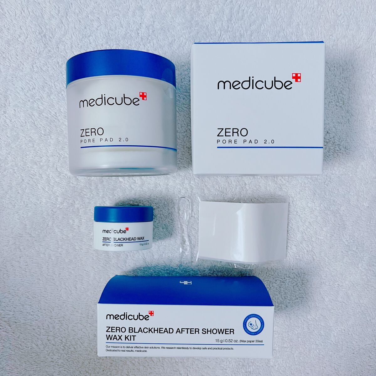 ゼロ毛穴パッド 2.0/MEDICUBE/トナーパッドを使ったクチコミ（1枚目）