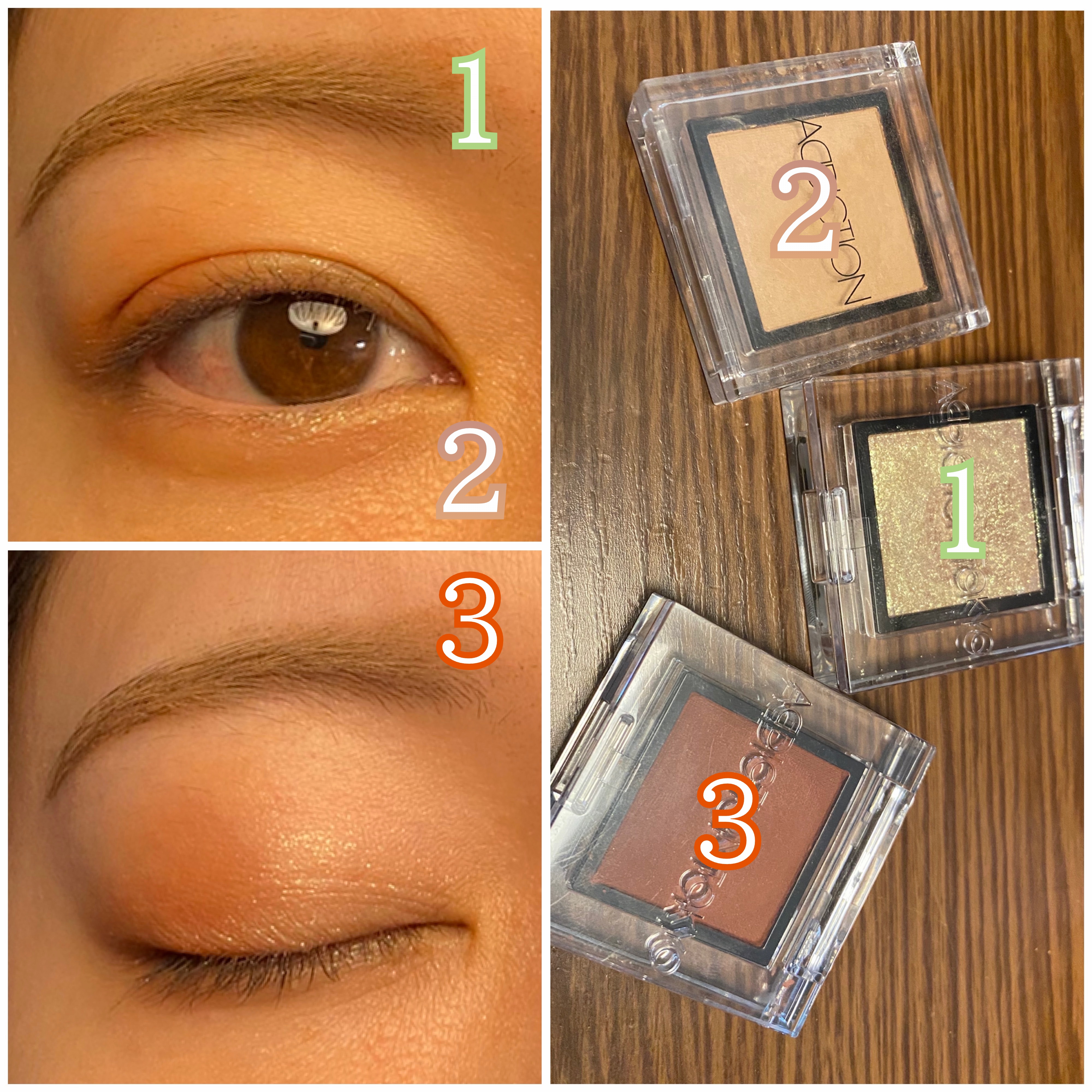 アディクション ザ アイシャドウ スパークル/ADDICTION/単色アイシャドウを使ったクチコミ（2枚目）