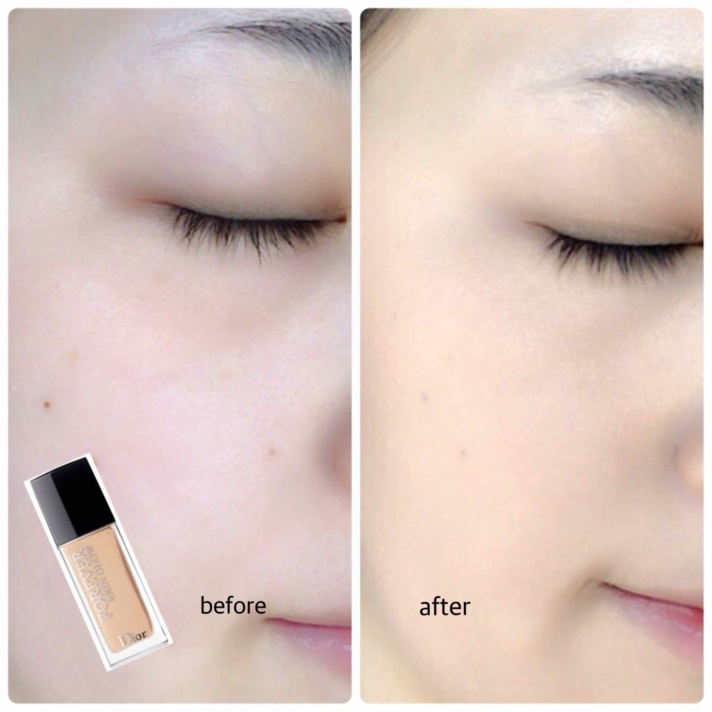 【旧】ディオールスキン フォーエヴァー フルイド グロウ/Dior/リキッドファンデーションを使ったクチコミ（3枚目）