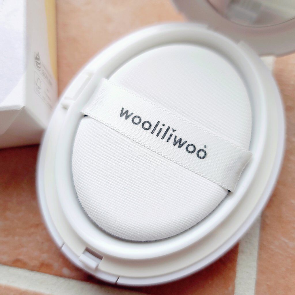 エッグサンクッション/wooliliwoo/日焼け止めローションを使ったクチコミ（3枚目）