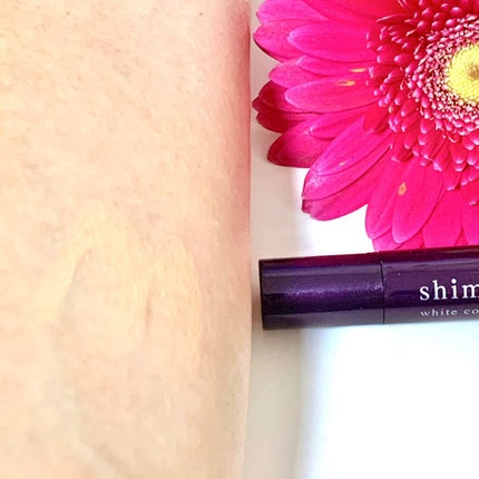 ホワイトカバースティック/shimaboshi/化粧下地を使ったクチコミ(3枚目)