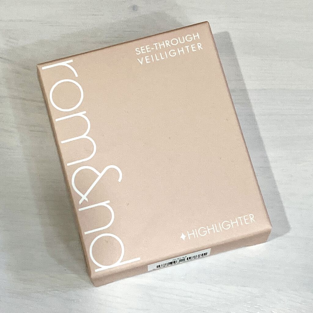 ヴェールライター/rom&nd/パウダーハイライトを使ったクチコミ（1枚目）