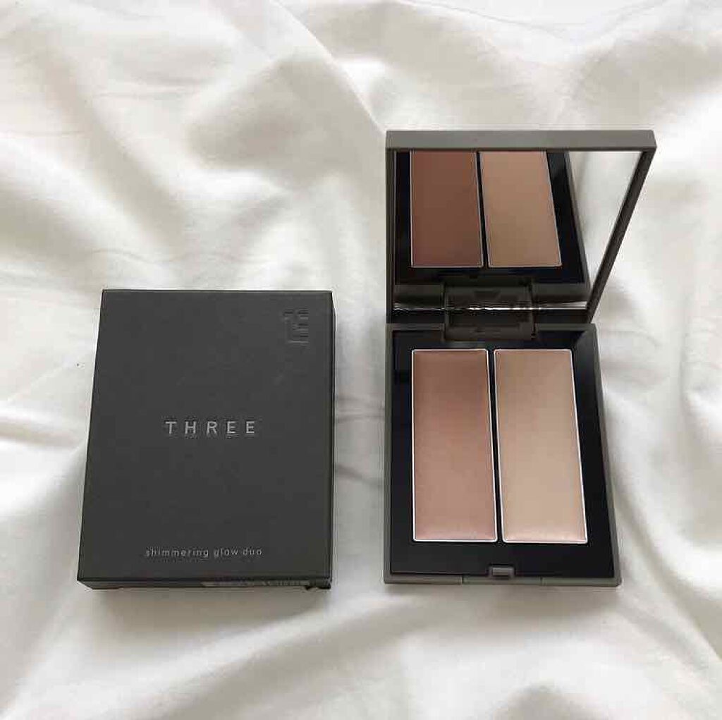 THREE シマリング グロー デュオ/THREE/クリームハイライトを使ったクチコミ(1枚目)