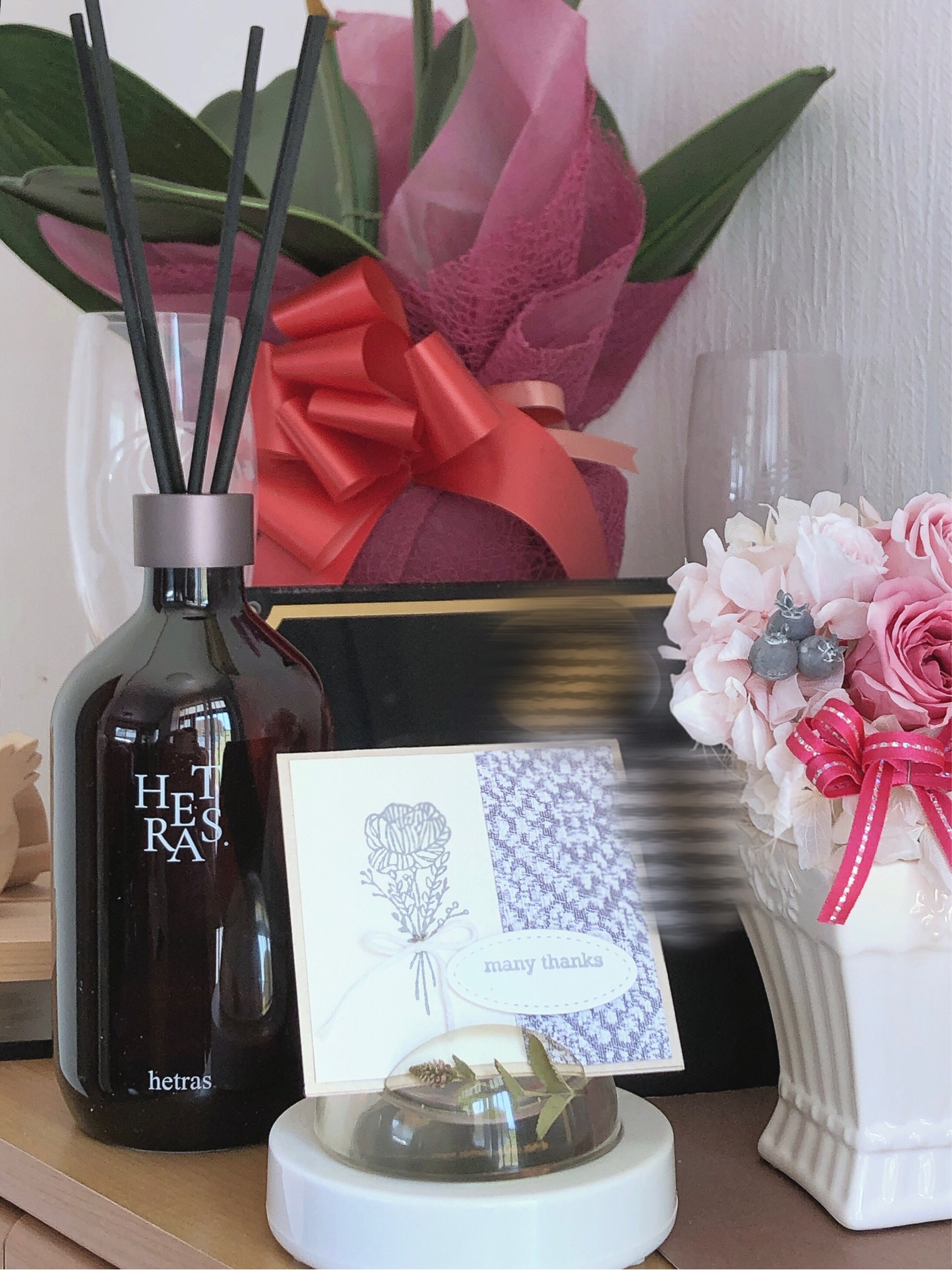 プレミアムディフューザー/hetras/ルームフレグランスを使ったクチコミ（1枚目）