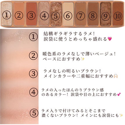 プレイカラー アイシャドウ/ETUDE/アイシャドウパレットを使ったクチコミ(2枚目)