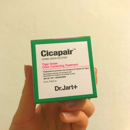 ドクタージャルト cicapair tiger grass color correcting treatment/Dr.Jart+/フェイスクリームを使ったクチコミ(1枚目)