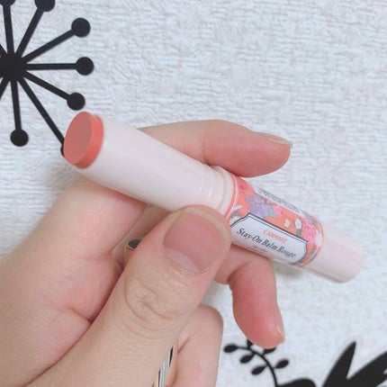 ステイオンバームルージュ/キャンメイク/口紅を使ったクチコミ(2枚目)