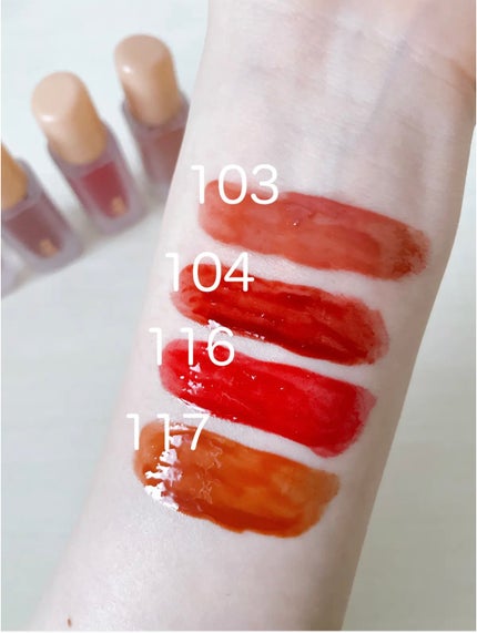 フルーティーグラムティント/Laka/リップティントを使ったクチコミ(2枚目)