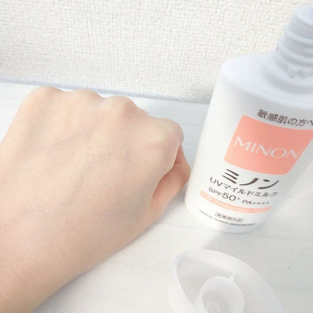 ミノンUVマイルドミルク/ミノン/日焼け止めミルクを使ったクチコミ(7枚目)