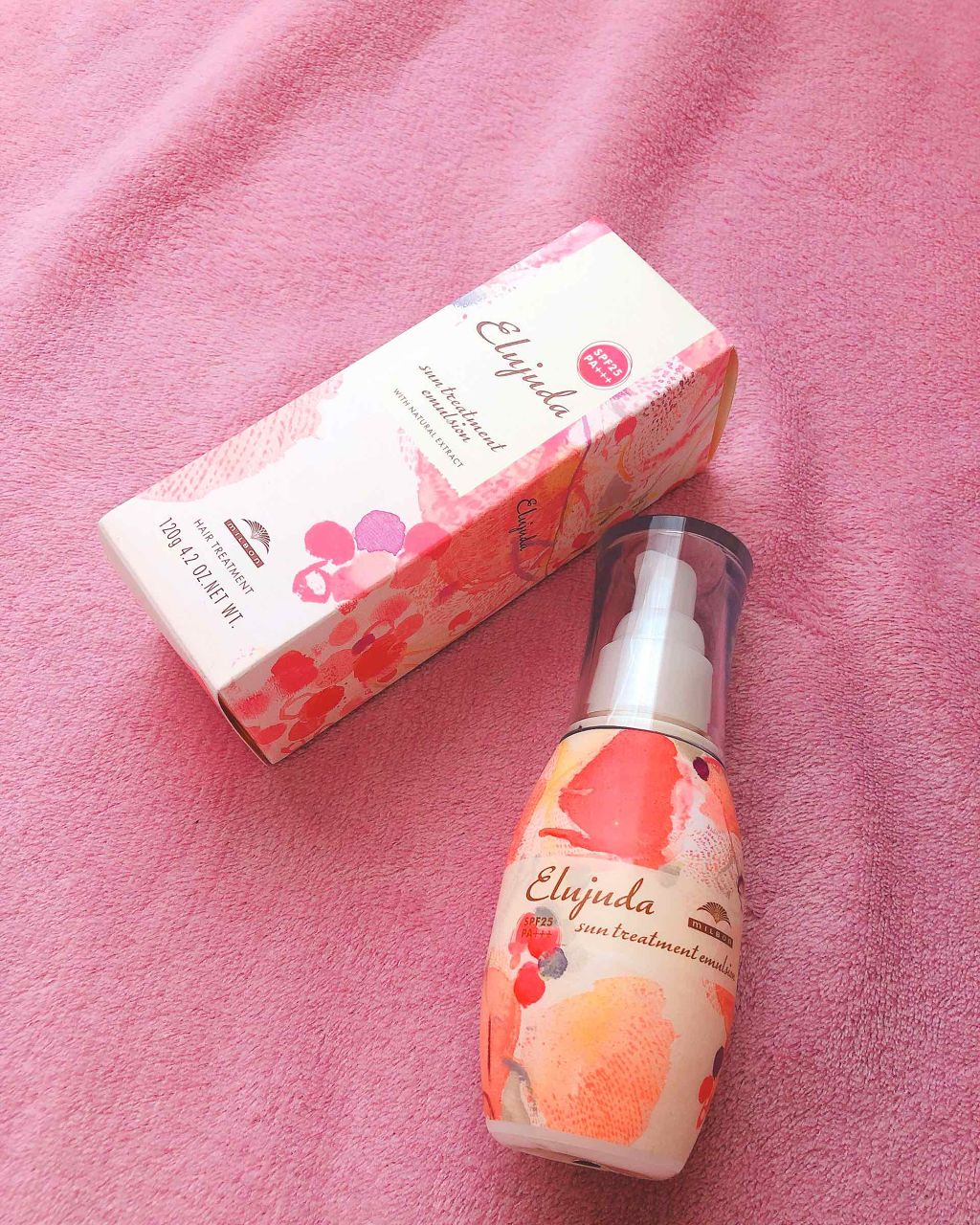 エルジューダ サントリートメントエマルジョン/エルジューダ/ヘアミルクを使ったクチコミ（1枚目）