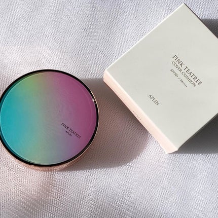 ピンクティーツリーカバークッション/APLIN/クッションファンデーションを使ったクチコミ(10枚目)