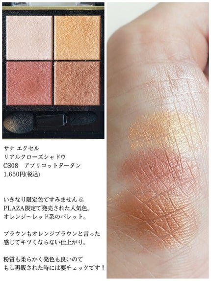 デュアルアイシャドウ N/excel/アイシャドウパレットを使ったクチコミ(2枚目)