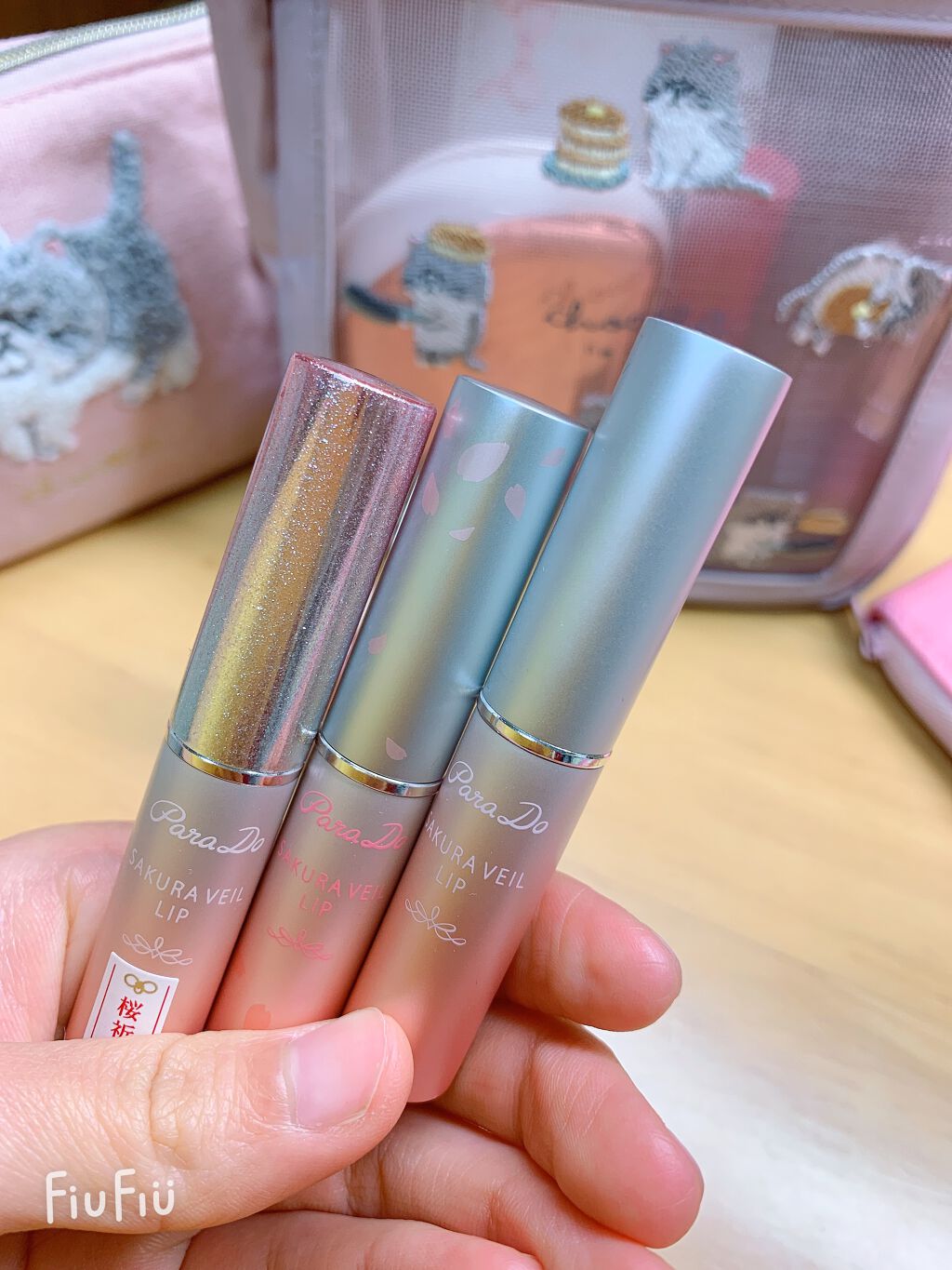 サクラヴェールリップ/パラドゥ/リップクリームを使ったクチコミ(4枚目)