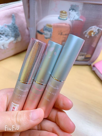 サクラヴェールリップ/パラドゥ/リップクリームを使ったクチコミ(4枚目)