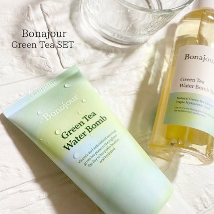 グリーンティーウォーターボム/Bonajour/フェイスクリームを使ったクチコミ(1枚目)