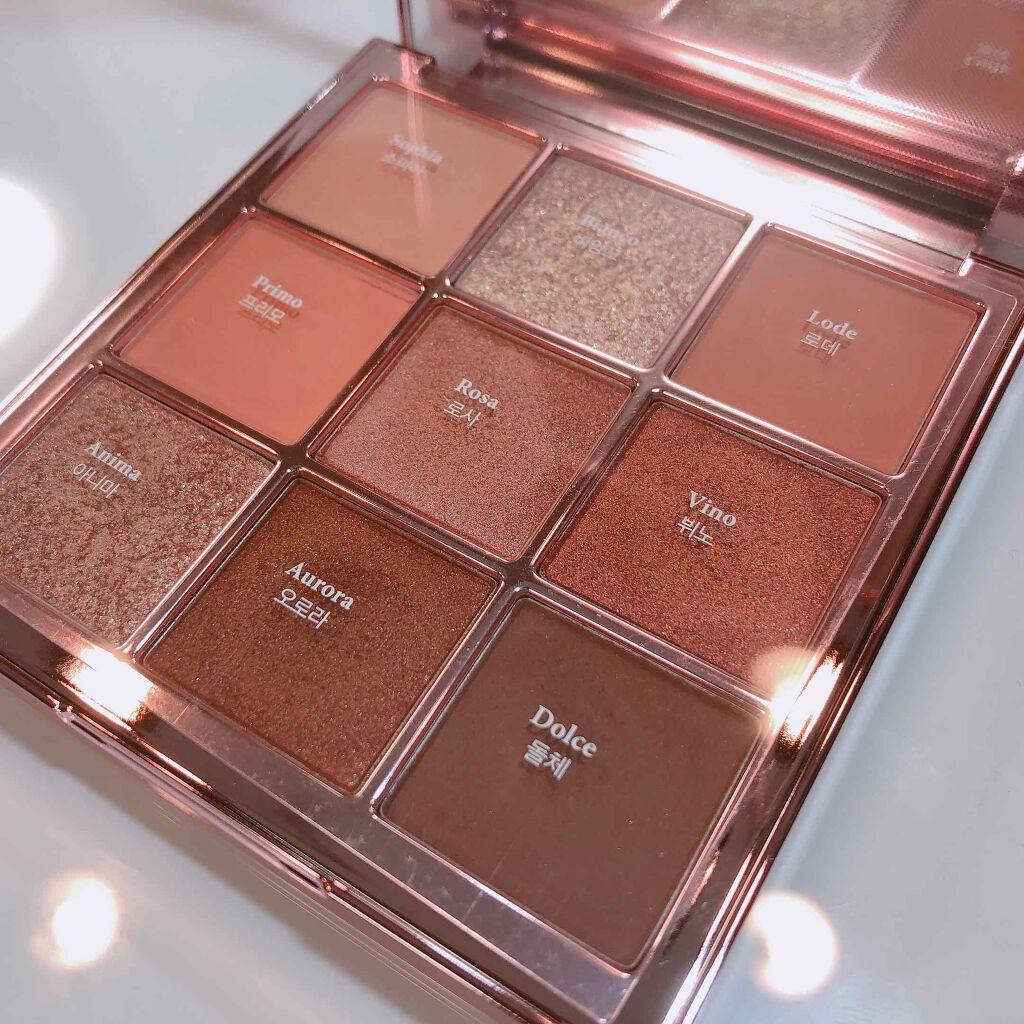 The Bella collection eyeshadow palette/CELEFIT/アイシャドウパレットを使ったクチコミ(4枚目)