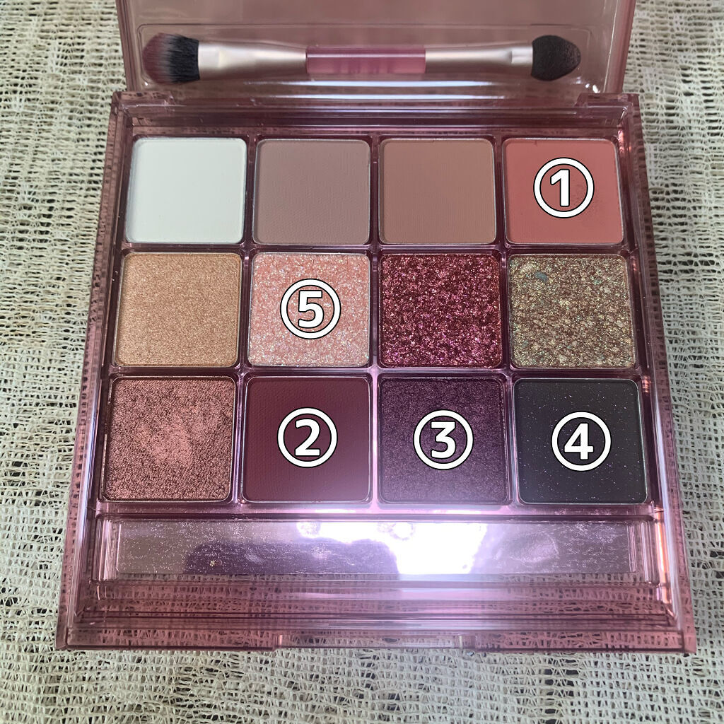 グラムチェンジマルチパレット/A.BLACK/マルチパレットを使ったクチコミ（2枚目）