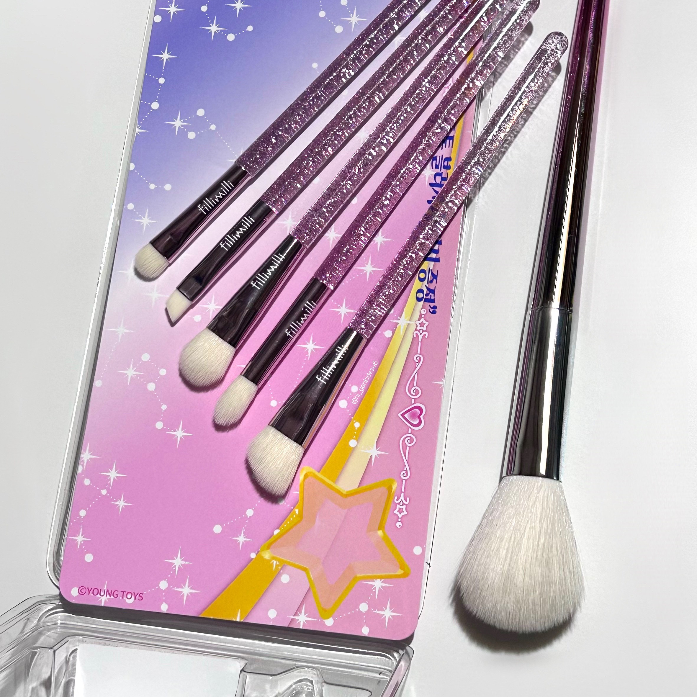 fillimilli アイメイクブラシセット アイメイクブラシセット(5種類)/fillimilli/メイクブラシを使ったクチコミ（3枚目）