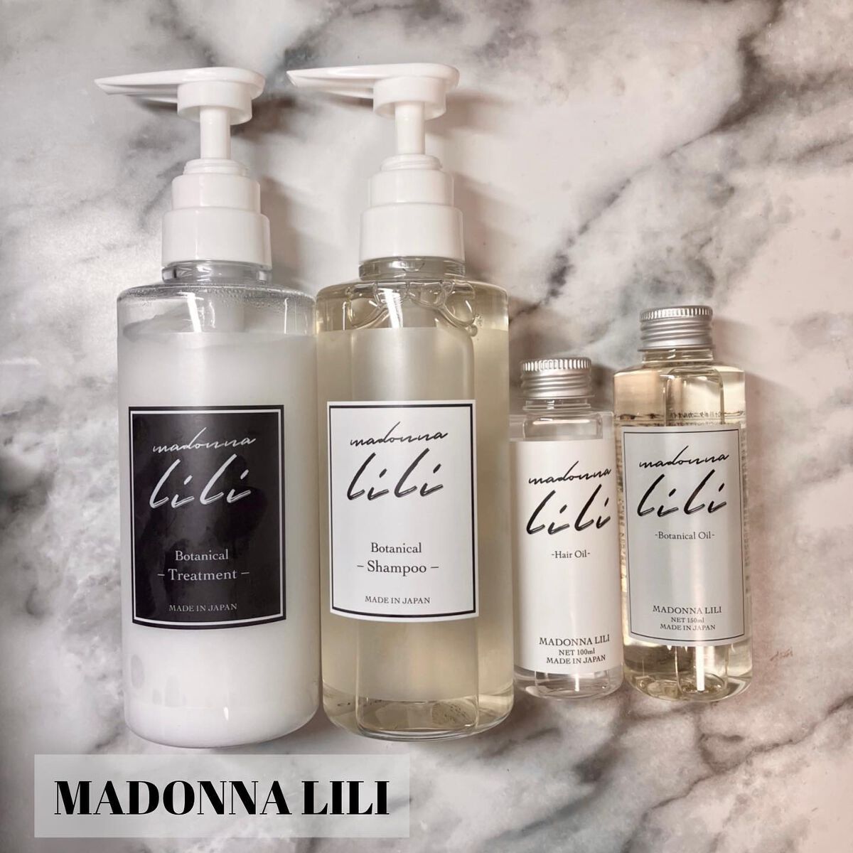 ヘアシャンプー スタンダード／ヘアトリートメント スタンダード /MADONNA LILI/市販シャンプーを使ったクチコミ（1枚目）