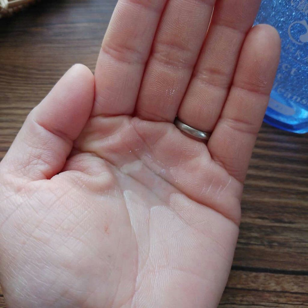 洗顔専科　パーフェクトクリアクレンズ/SENKA（専科）/クレンジングジェルを使ったクチコミ（2枚目）