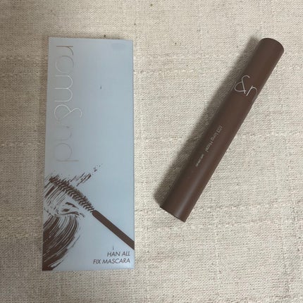 ハンオールフィックスマスカラ/rom&nd/マスカラを使ったクチコミ(1枚目)