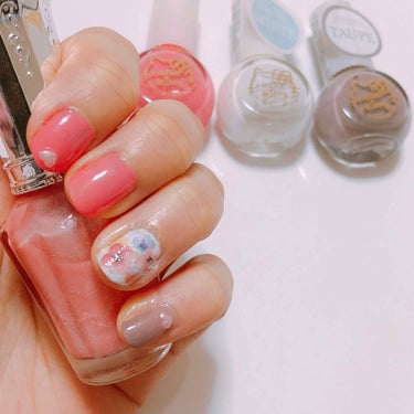 🌸サンリオ ネイル🌸

ダイソー  サンリオネイル 
キティ ネイル
🎀CANDY PINK🎀
❄️WHITE❄️
🐻TAUPE🐻

*⑅︎୨୧┈︎┈︎┈︎┈︎┈︎┈︎┈┈︎┈︎┈︎┈︎┈︎୨୧⑅︎*
