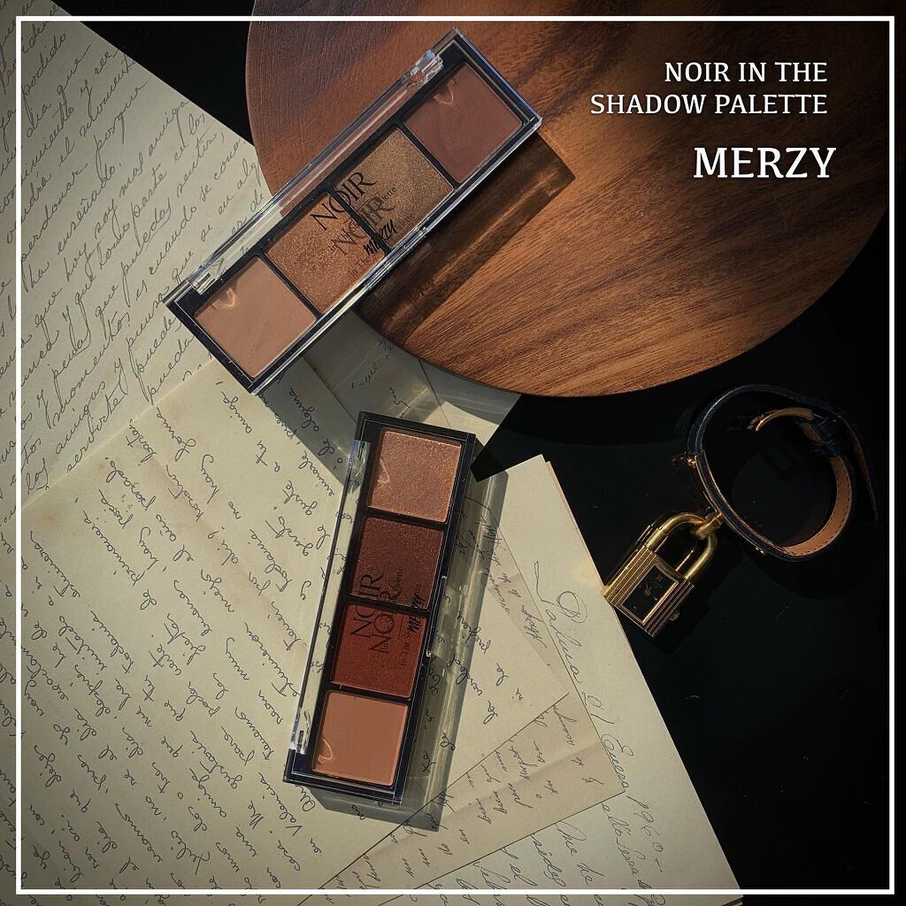 ノワール イン ザ シャドウパレット/MERZY/アイシャドウパレットを使ったクチコミ（1枚目）